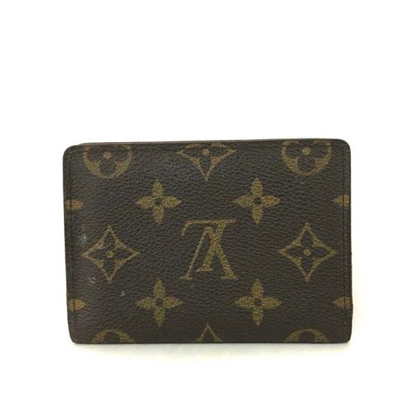 Louis Vuitton Monogram Porte 2 cartes Vertical Pass Card Case/5W0173 - Picture 2 of 7